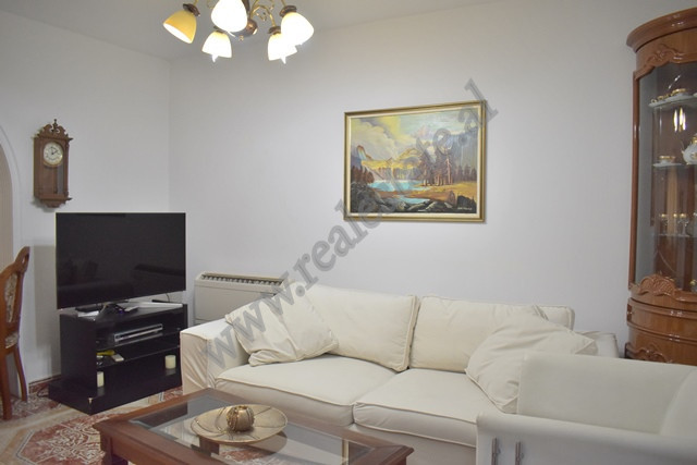 Two bedroom&nbsp;apartment for rent in the Ali Demi area, near the Retirement Home in Tirana.

It 